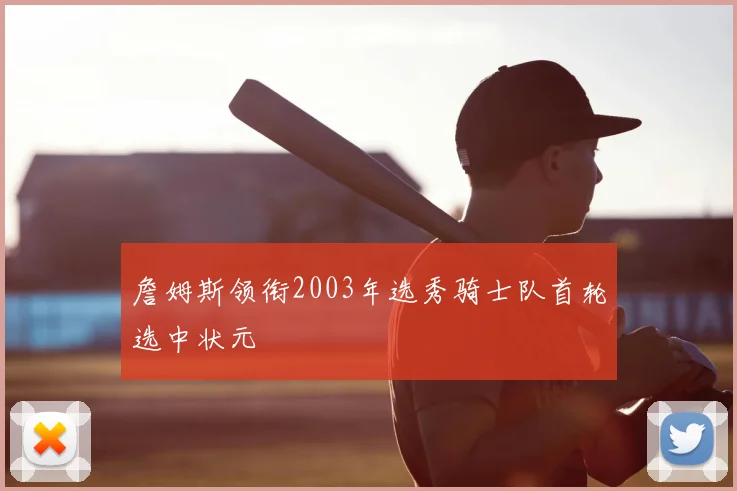 詹姆斯领衔2003年选秀骑士队首轮选中状元