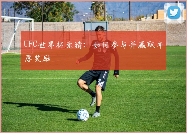 UFC世界杯竞猜:如何参与并赢取丰厚奖励