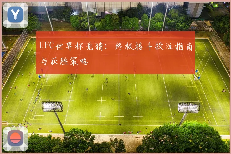 UFC世界杯竞猜:终极格斗投注指南与获胜策略